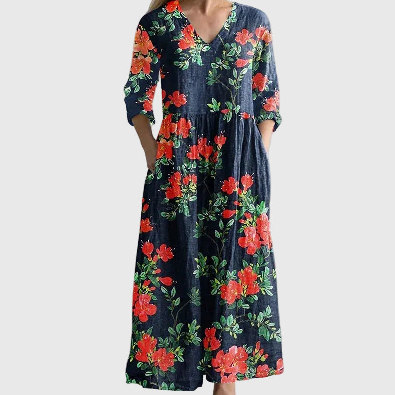 Willow | Women's Flowing Maxi Dress, Breathable Casual Dress for Vacation
