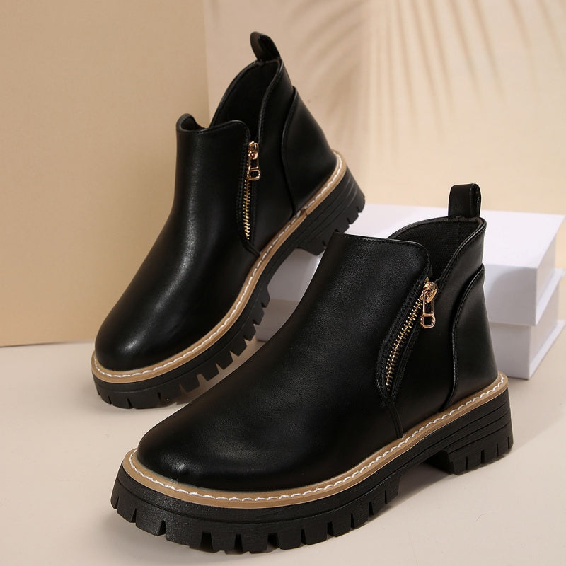 Kryeli | Women's Wide Toe Box Comfort Boots, Cushioned Flexible Boots for All-Day Wear