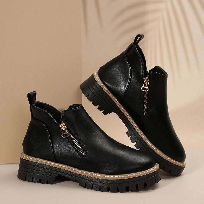 Kryeli | Women's Wide Toe Box Comfort Boots, Cushioned Flexible Boots for All-Day Wear