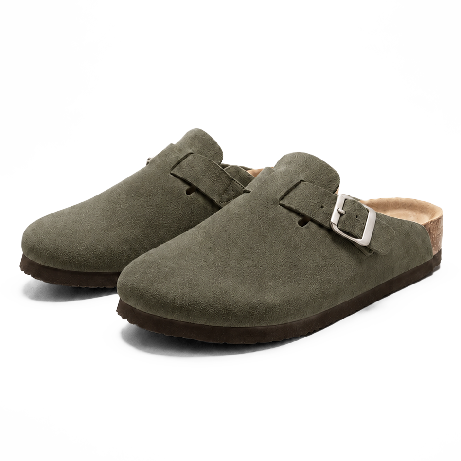 Birk | Scandinavian Suede Orthopedic Clogs