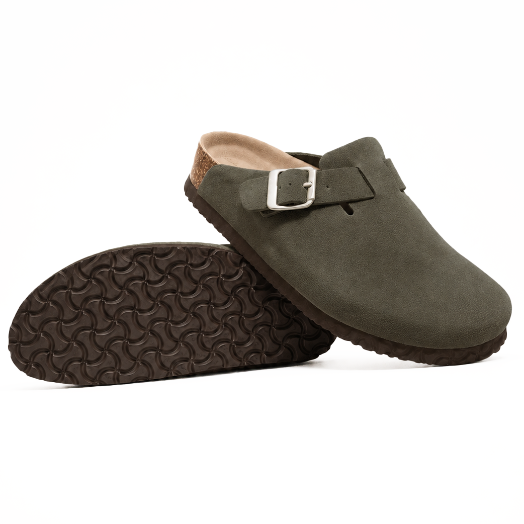 Birk | Scandinavian Suede Orthopedic Clogs