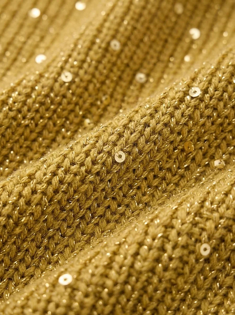 Christine | Women's Oversized Cardigan with Gold-Tone Buttons