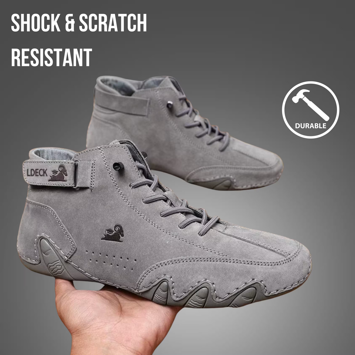 VogLDeck | Women's Vegan Leather Platform Comfort Shoes, Breathable Moisture-Resistant Shoes
