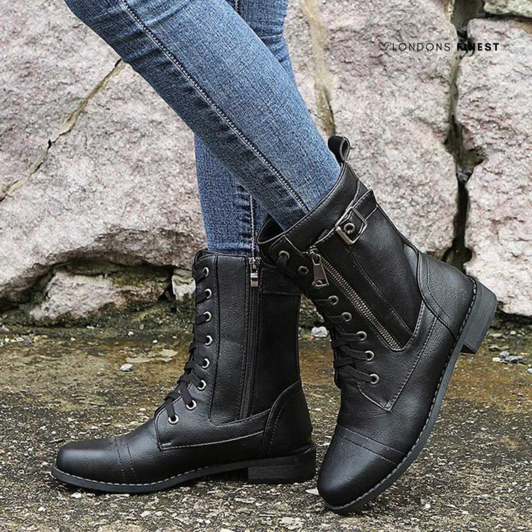 Jenna | Women's Fleece-Lined Winter Boots, Water-Resistant Anti-Slip Comfort Boots