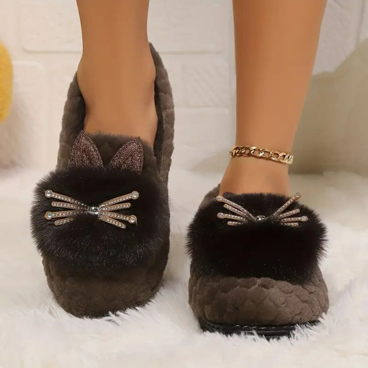 CozyBelle – Plush Orthopedic Slippers