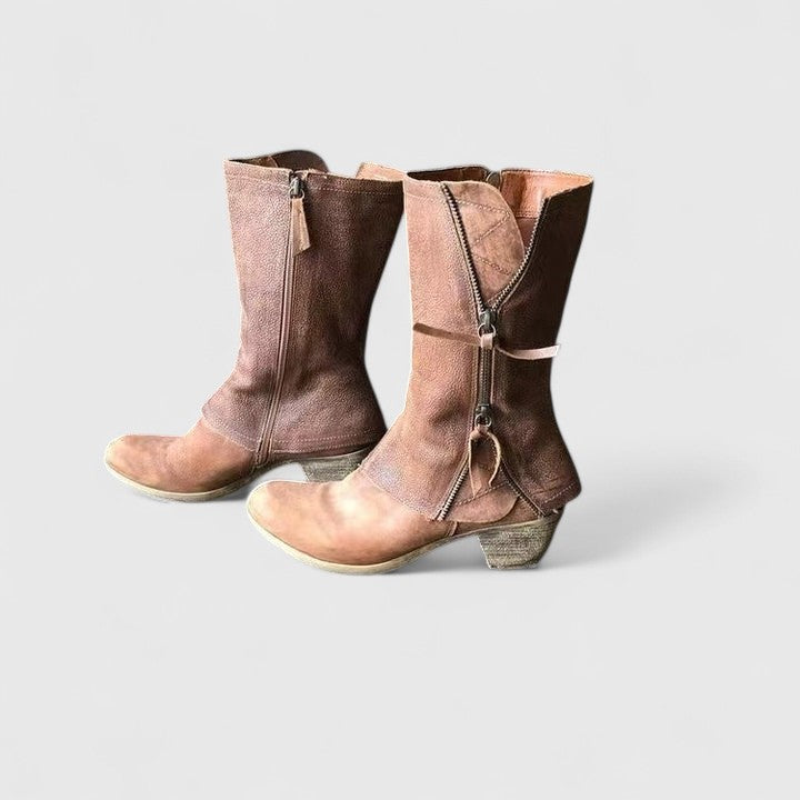 Elarisse | Women's Western-Inspired Boots, Supportive Comfort Boots for All-Day Wear