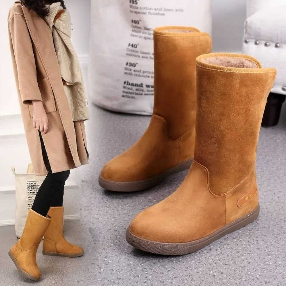Tatum | Women's Slip-On Winter Boots, Warm Lined Anti-Slip Lightweight Boots