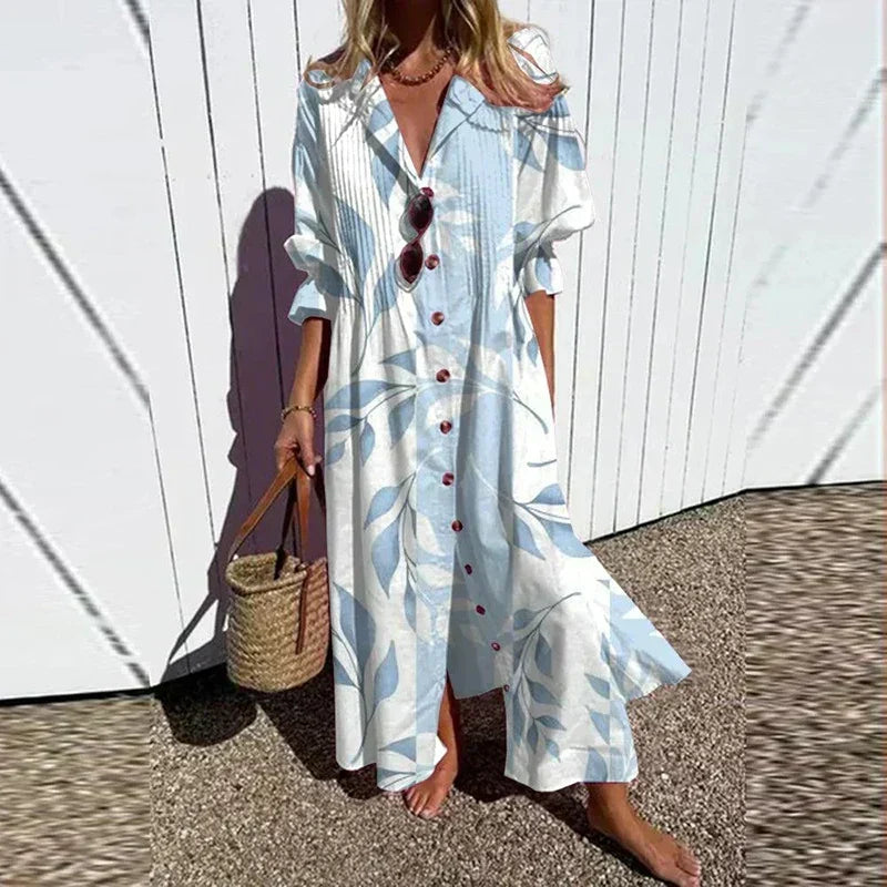 Isalie | Women's Flowy Everyday Dress, Breathable Lightweight Summer Dress