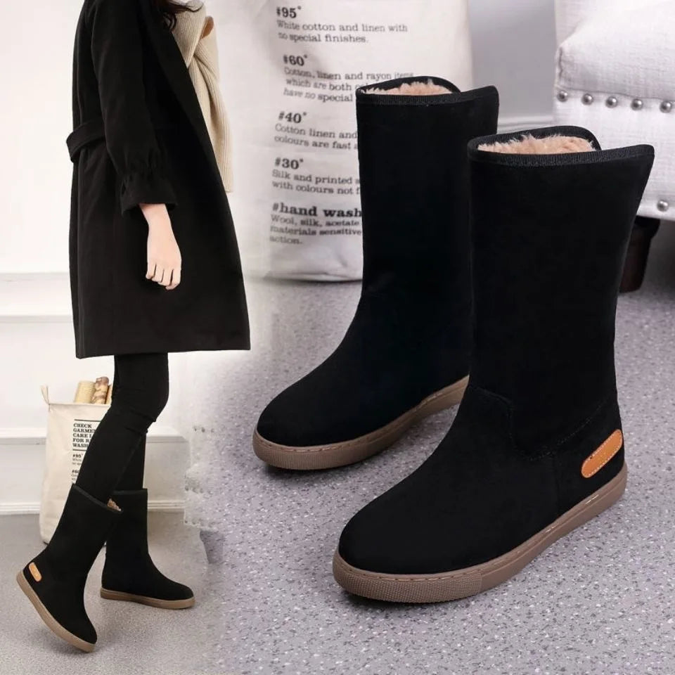 Tatum | Women's Slip-On Winter Boots, Warm Lined Anti-Slip Lightweight Boots