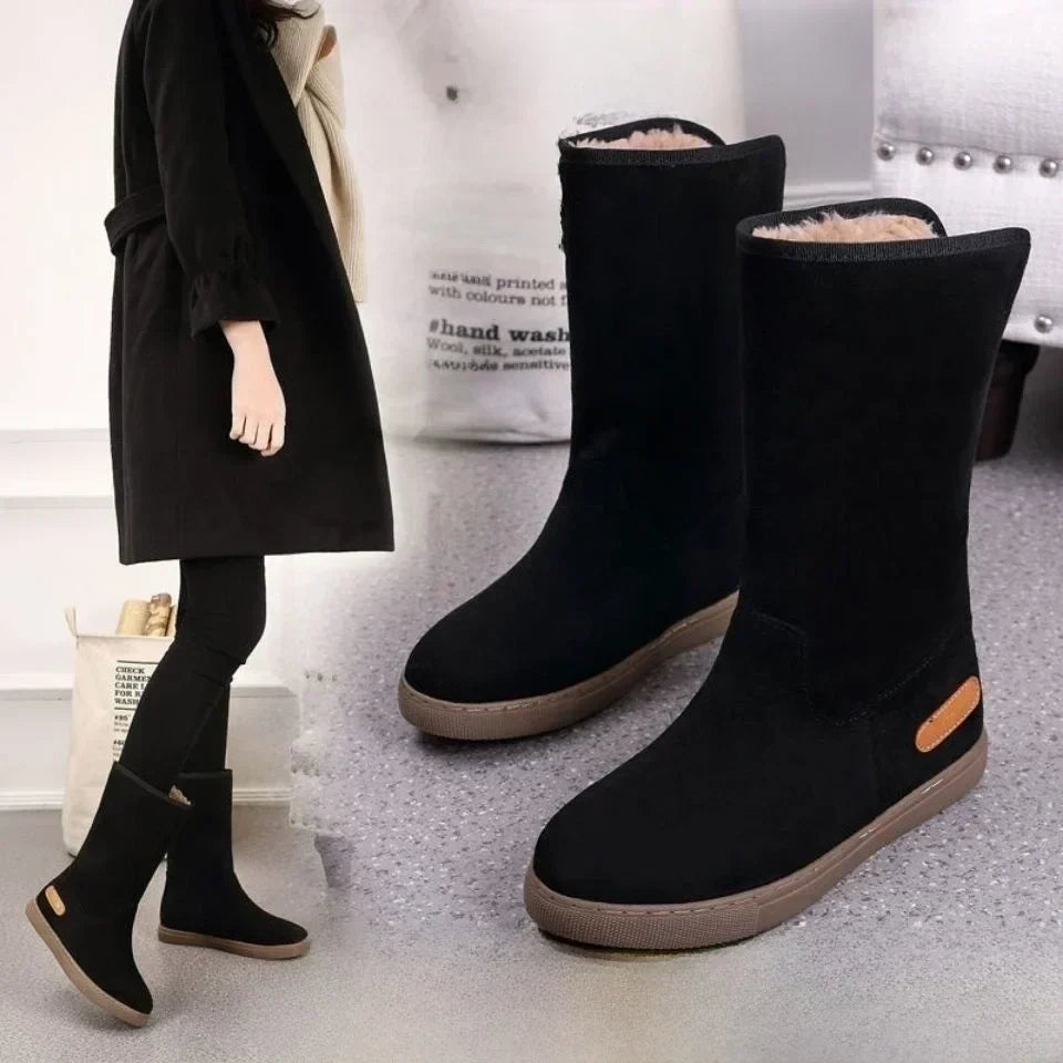 Tatum | Women's Slip-On Winter Boots, Warm Lined Anti-Slip Lightweight Boots