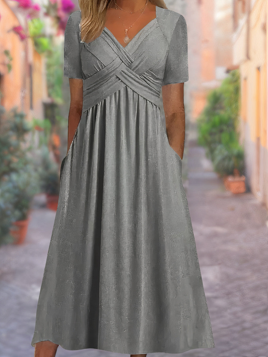 Maria Fernanda | Women's Classic Summer Dress, Elegant Casual Everyday Dress