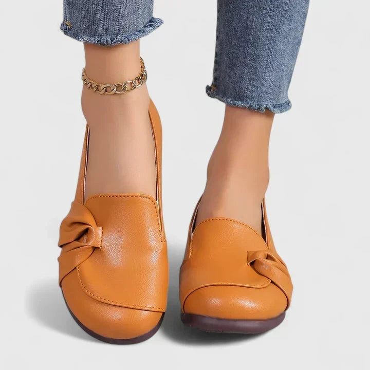 Ivarynn | Women's Elegant Loafers, Cushioned Slip-On Comfort Shoes for Day to Night