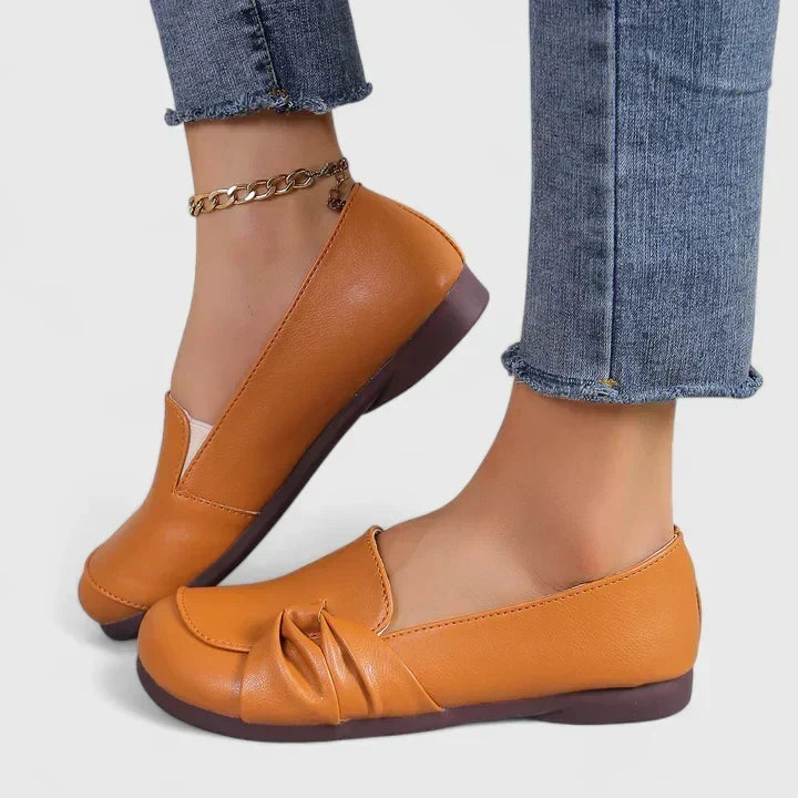 Ivarynn | Women's Elegant Loafers, Cushioned Slip-On Comfort Shoes for Day to Night
