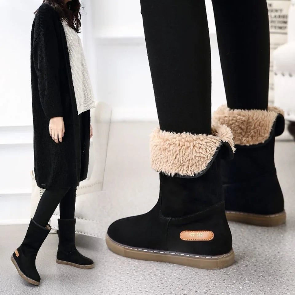 Tatum | Women's Slip-On Winter Boots, Warm Lined Anti-Slip Lightweight Boots