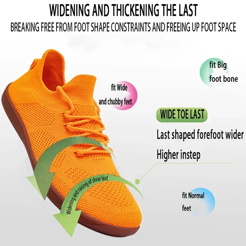 Atlas | Women's Wide Toe Box Walking Shoes, Flexible Lightweight Comfort Shoes