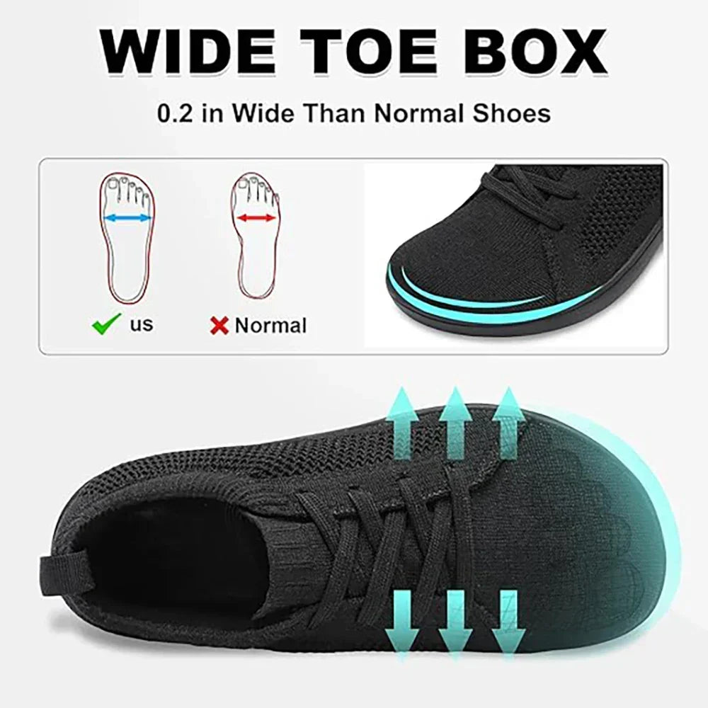 Atlas | Women's Wide Toe Box Walking Shoes, Flexible Lightweight Comfort Shoes