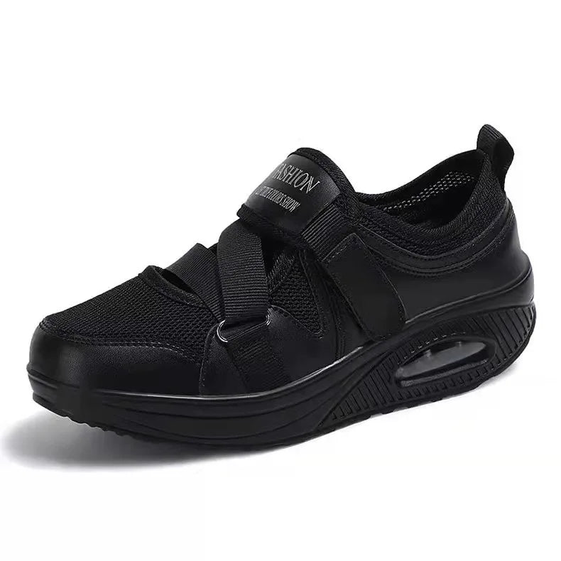 LISE | Women's Mesh Slip-On Sneakers, Lightweight Cushioned Everyday Walking Shoes