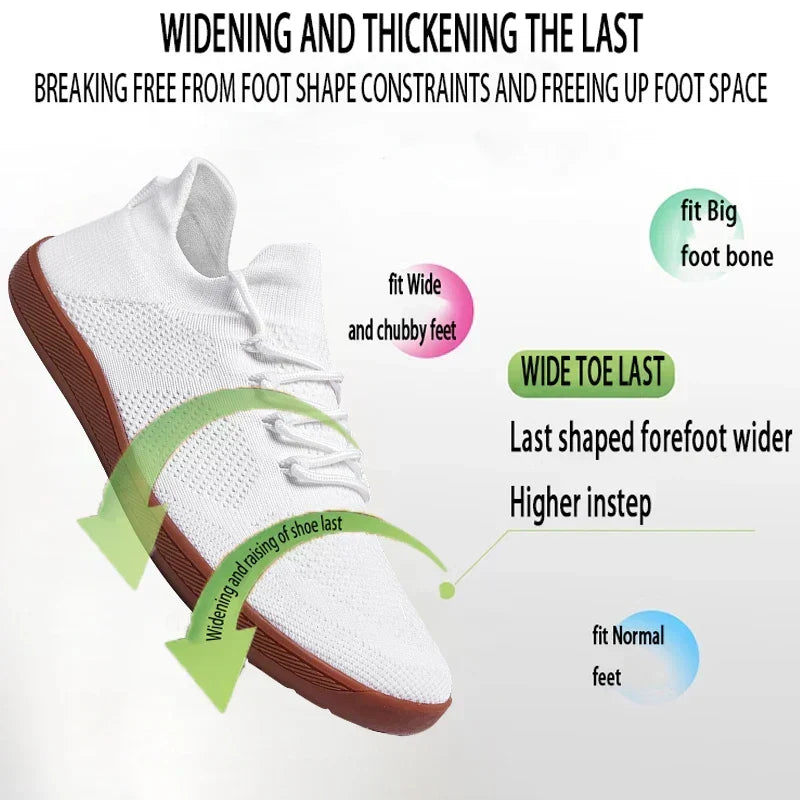 Atlas | Women's Wide Toe Box Walking Shoes, Flexible Lightweight Comfort Shoes