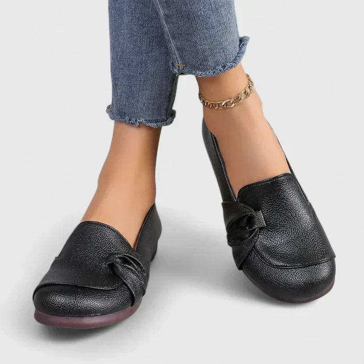 Ivarynn | Women's Elegant Loafers, Cushioned Slip-On Comfort Shoes for Day to Night