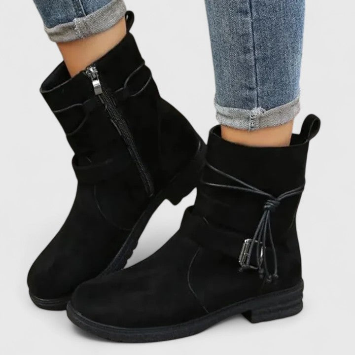 Emily | Women's Classic Comfort Boots, Durable Everyday Boots for Casual and Dressy Wear