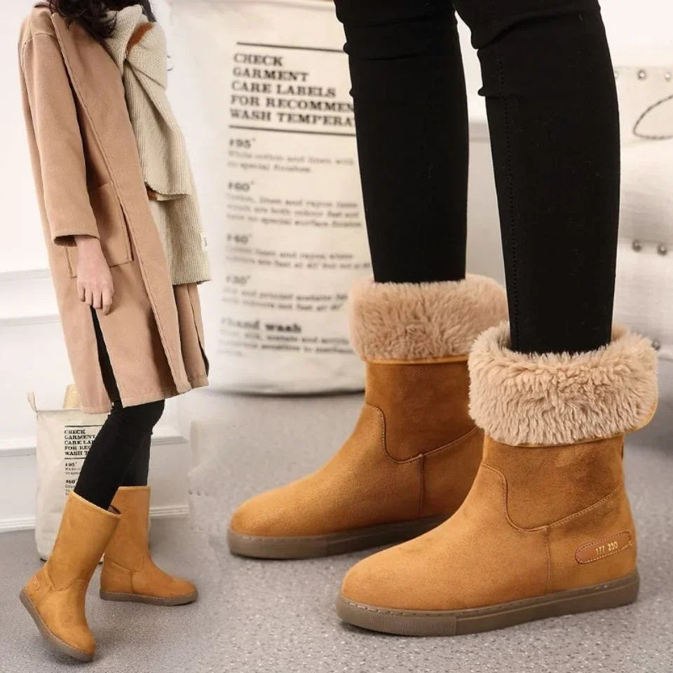 Tatum | Women's Slip-On Winter Boots, Warm Lined Anti-Slip Lightweight Boots