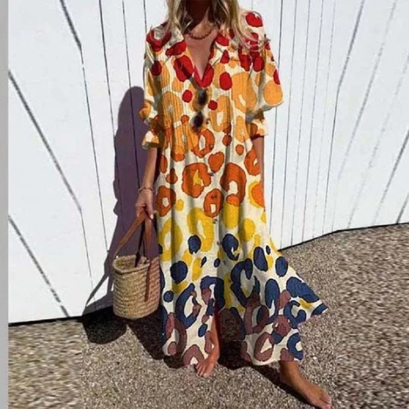 Isalie | Women's Flowy Everyday Dress, Breathable Lightweight Summer Dress