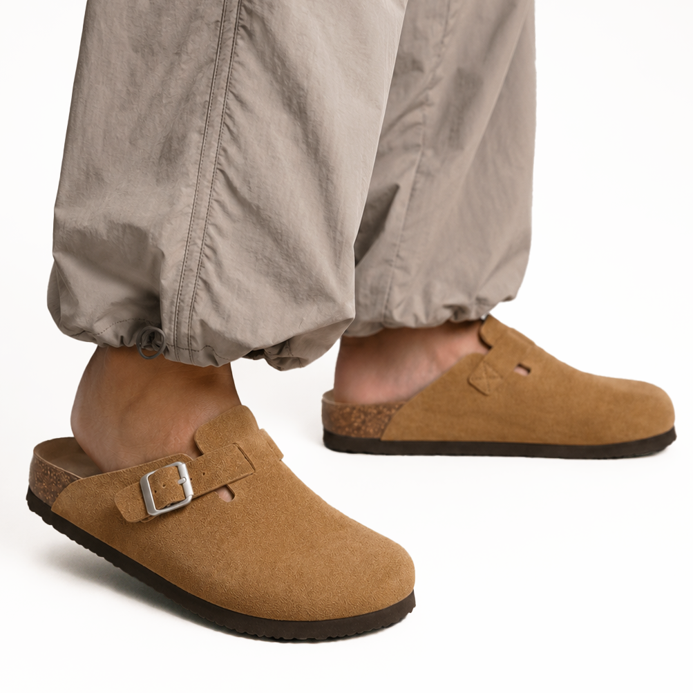 Birk | Scandinavian Suede Orthopedic Clogs