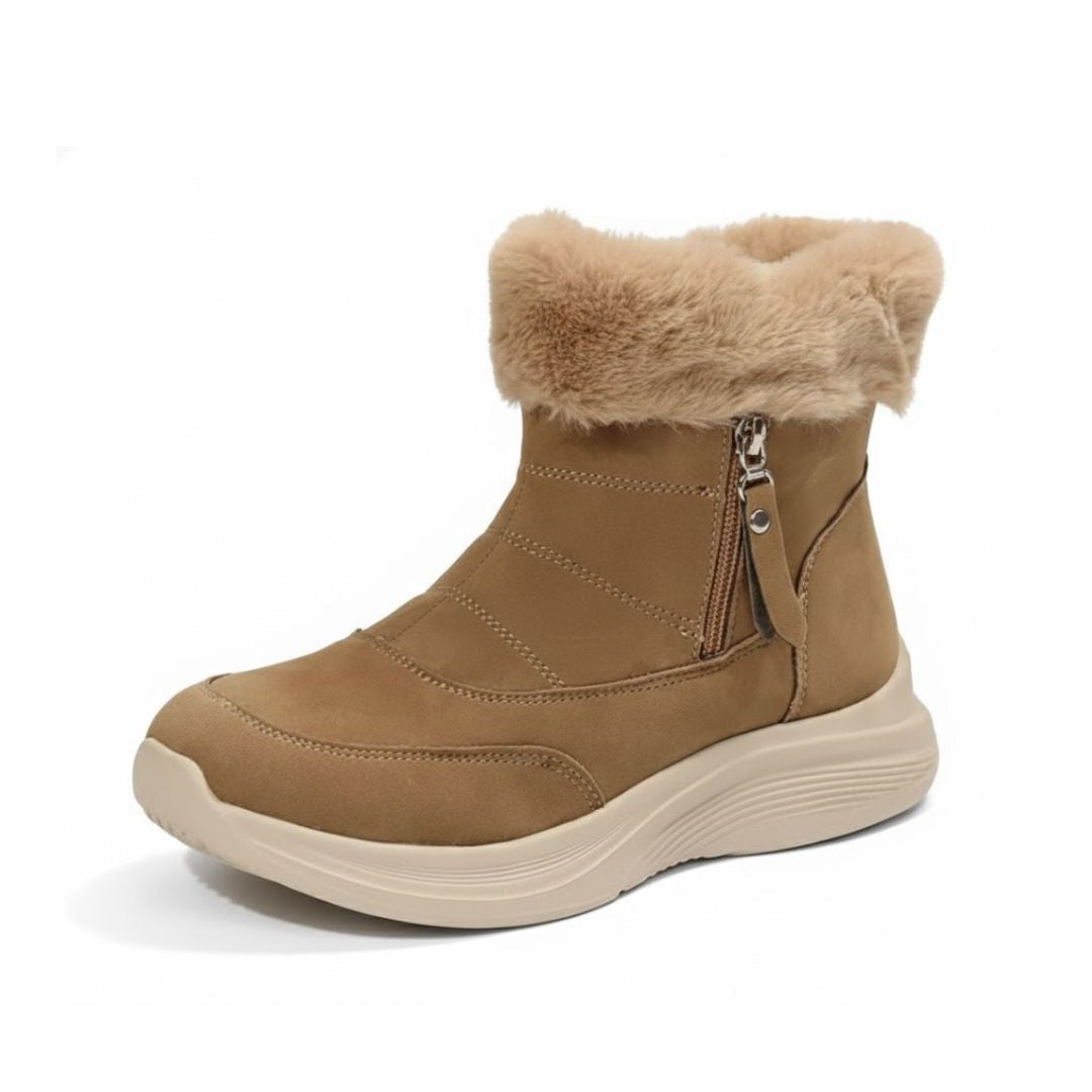 Olivia | Women's Cushioned Winter Boots, Fur-Lined Anti-Slip Snow Boots