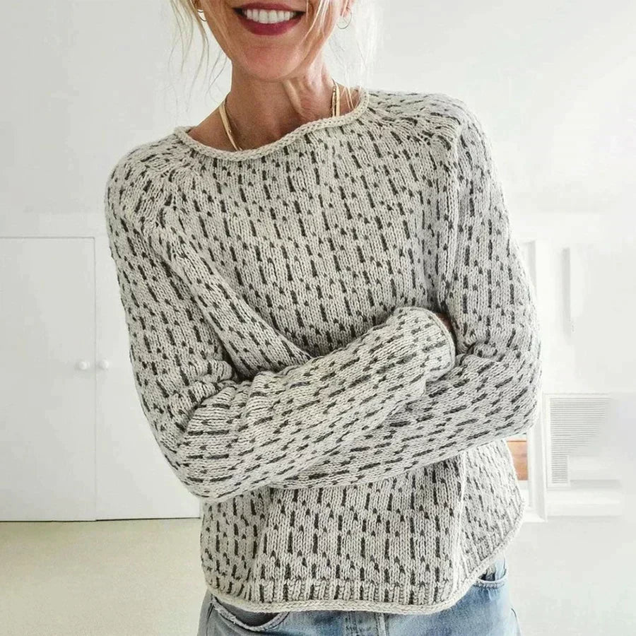 Linda | Women's Boat Neck Sweater, Lightweight Spring and Summer Knit Pullover