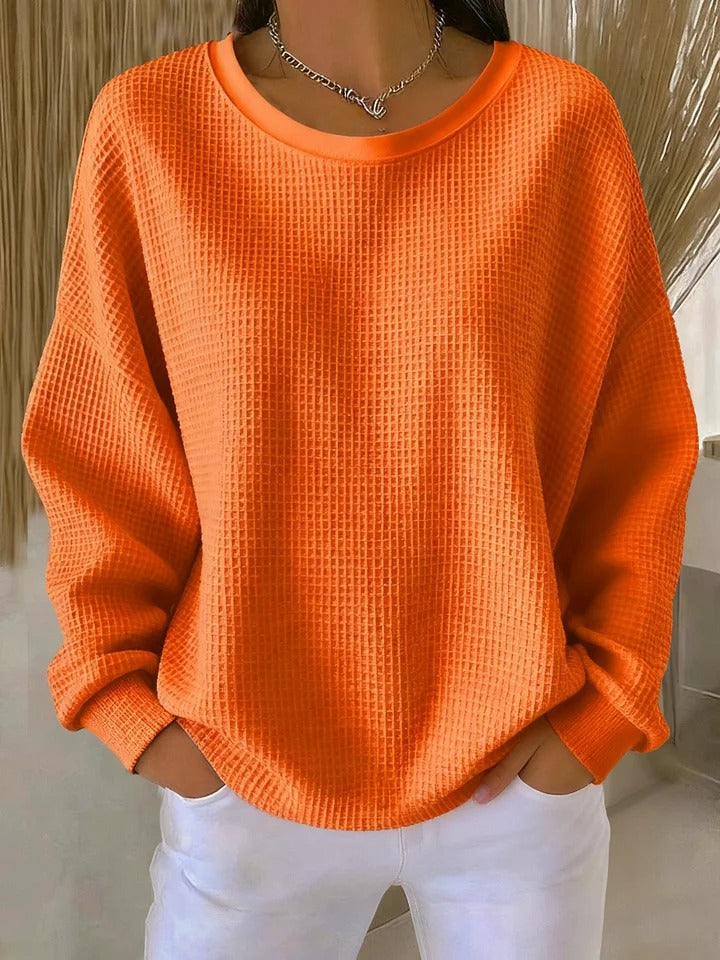 Nova | Women's Classic Knit Sweater, Cozy Relaxed Fit Layering Sweater