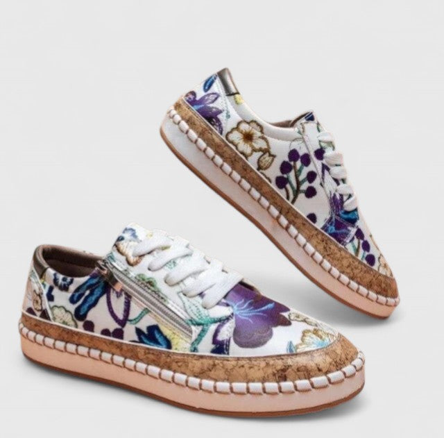 OLISETTE | Women's Slip-On Comfort Shoes, Cushioned Non-Slip Arch Support Shoes