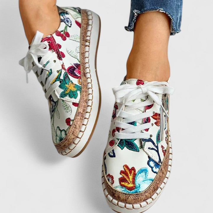 OLISETTE | Women's Slip-On Comfort Shoes, Cushioned Non-Slip Arch Support Shoes