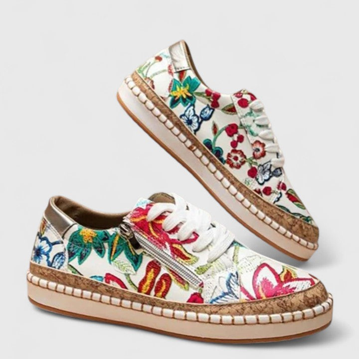 OLISETTE | Women's Slip-On Comfort Shoes, Cushioned Non-Slip Arch Support Shoes