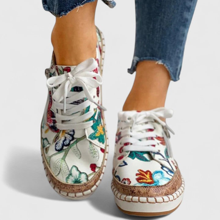 OLISETTE | Women's Slip-On Comfort Shoes, Cushioned Non-Slip Arch Support Shoes