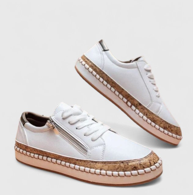 OLISETTE | Women's Slip-On Comfort Shoes, Cushioned Non-Slip Arch Support Shoes