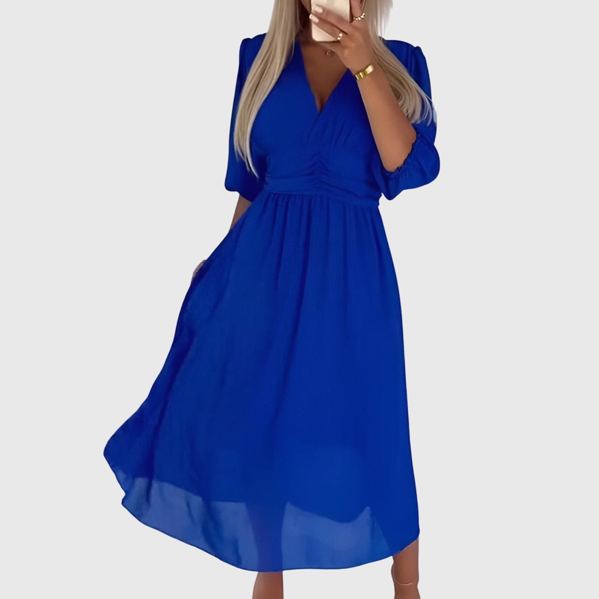 Chloe | Women's Chiffon Dress, Lightweight Flowy Dress for Casual and Formal Wear