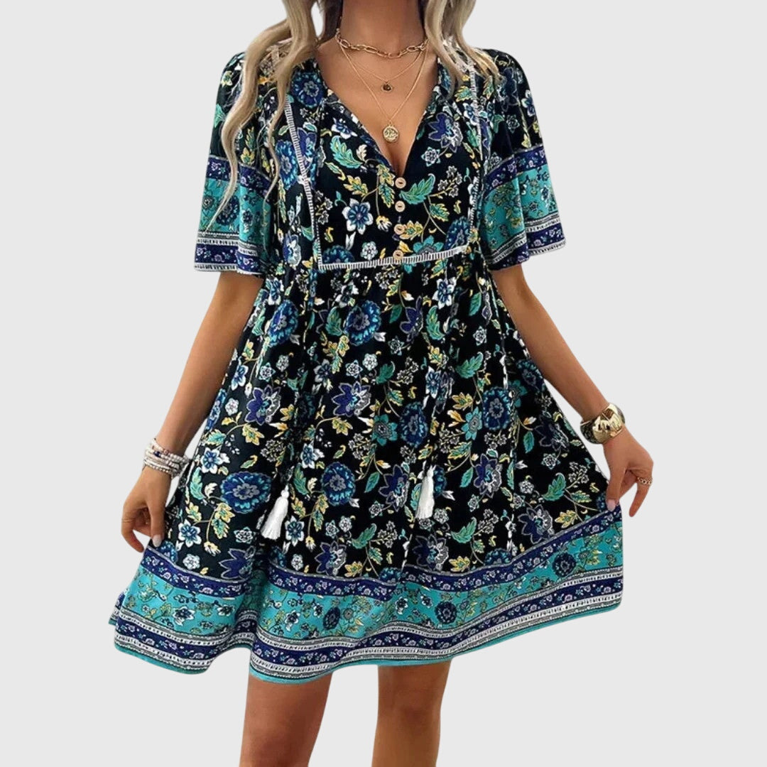 Aurora | Women's Elegant Everyday Dress, Soft Breathable Occasion Dress