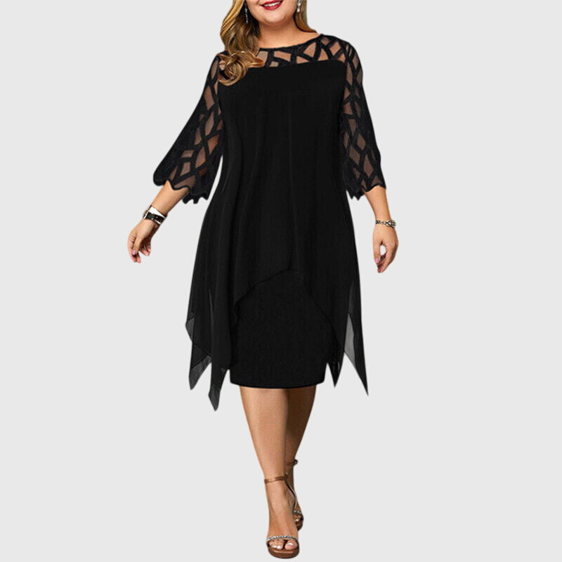 Juliana | Women's Relaxed Fit Mini Dress, Adjustable Everyday Dress for Day to Night