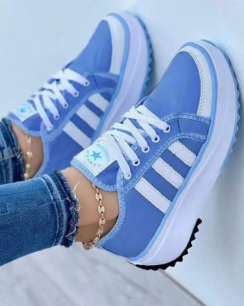 EasyWalk | Women's Cushioned Comfort Sneakers, Lightweight Breathable Walking Trainers