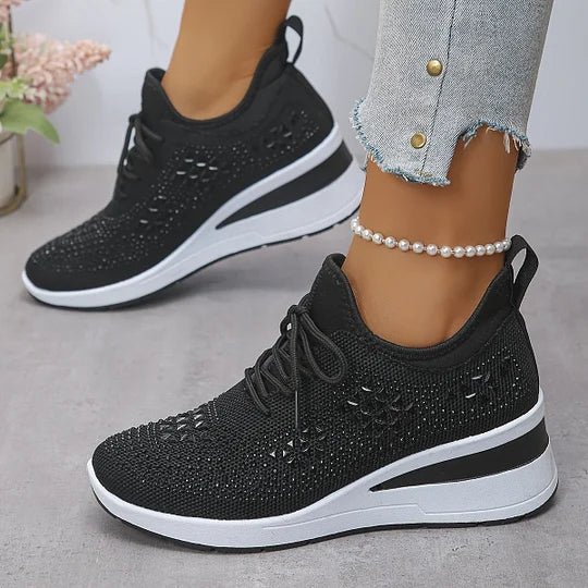 Grace | Women's Wide Fit Comfort Shoes, Arch Support Cushioned Everyday Walking Shoes