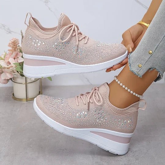 Grace | Women's Wide Fit Comfort Shoes, Arch Support Cushioned Everyday Walking Shoes