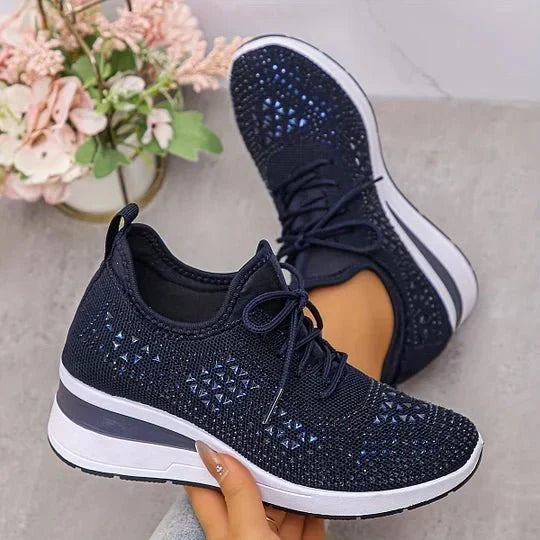 Grace | Women's Wide Fit Comfort Shoes, Arch Support Cushioned Everyday Walking Shoes