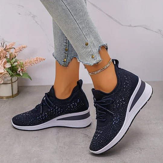Grace | Women's Wide Fit Comfort Shoes, Arch Support Cushioned Everyday Walking Shoes