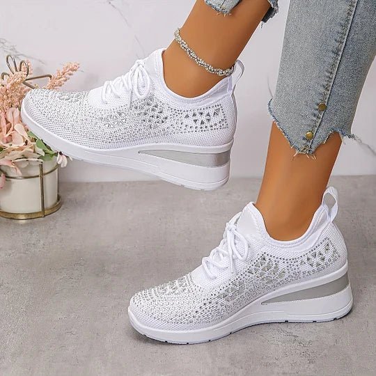 Grace | Women's Wide Fit Comfort Shoes, Arch Support Cushioned Everyday Walking Shoes