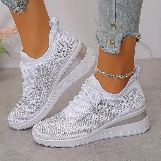 Grace | Women's Wide Fit Comfort Shoes, Arch Support Cushioned Everyday Walking Shoes
