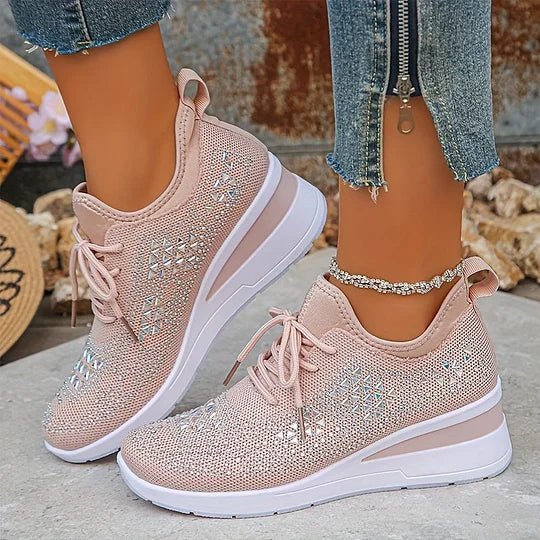 Grace | Women's Wide Fit Comfort Shoes, Arch Support Cushioned Everyday Walking Shoes