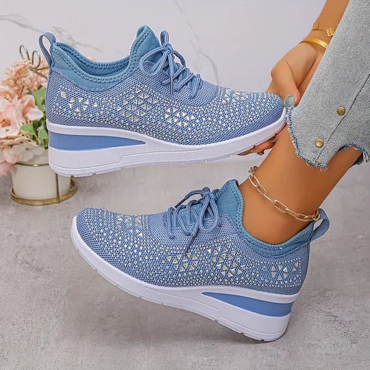 Grace | Women's Wide Fit Comfort Shoes, Arch Support Cushioned Everyday Walking Shoes