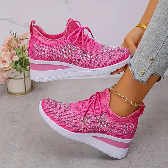 Grace | Women's Wide Fit Comfort Shoes, Arch Support Cushioned Everyday Walking Shoes