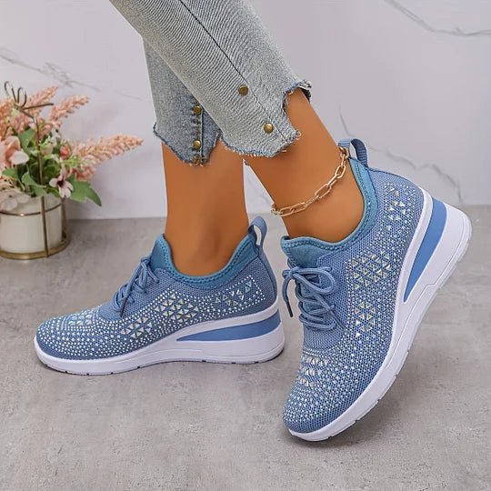 Grace | Women's Wide Fit Comfort Shoes, Arch Support Cushioned Everyday Walking Shoes