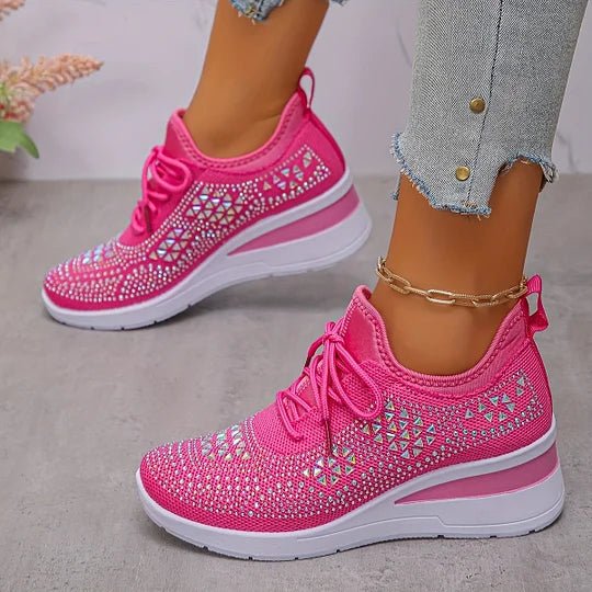 Grace | Women's Wide Fit Comfort Shoes, Arch Support Cushioned Everyday Walking Shoes